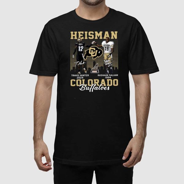 Heisman Travis Hunter 2024 Rashaan Salaam 1994 Buffaloes Shirt