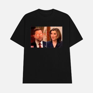 Jd Vance Clashes With Cbs's Margaret Brennan Over Tulsi Gabbard Shirt