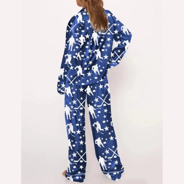 Hockey Action Pajama Set