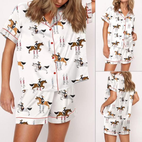 Horse Lovers Satin Pajama Set