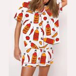 Hot People Like Hot Sauce Pajama Set