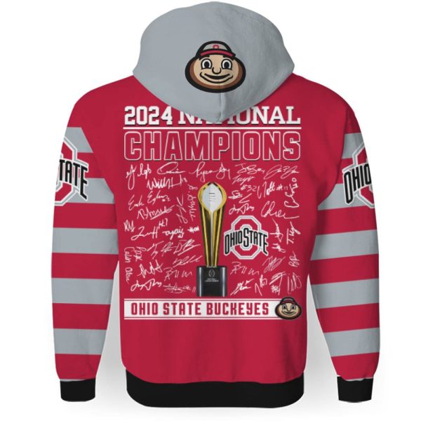 How ‘Bout Them Buckeyes National Champions 2024 3D Hoodie