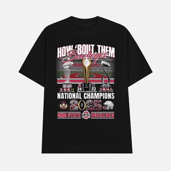 How ‘Bout Them Buckeyes National Champions 2025 Shirt