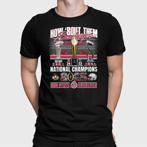 How ‘Bout Them Buckeyes National Champions 2025 Shirt