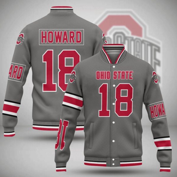 Howard 18 Ohio State Football Unisex Varsity Jacket