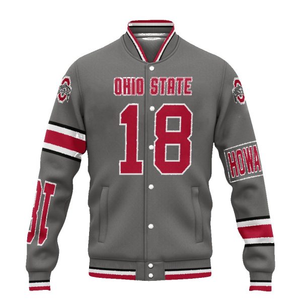 Howard 18 Ohio State Football Unisex Varsity Jacket