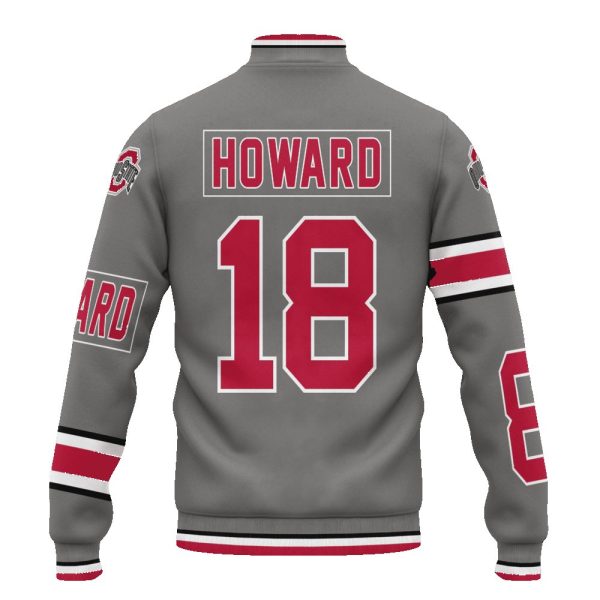 Howard 18 Ohio State Football Unisex Varsity Jacket