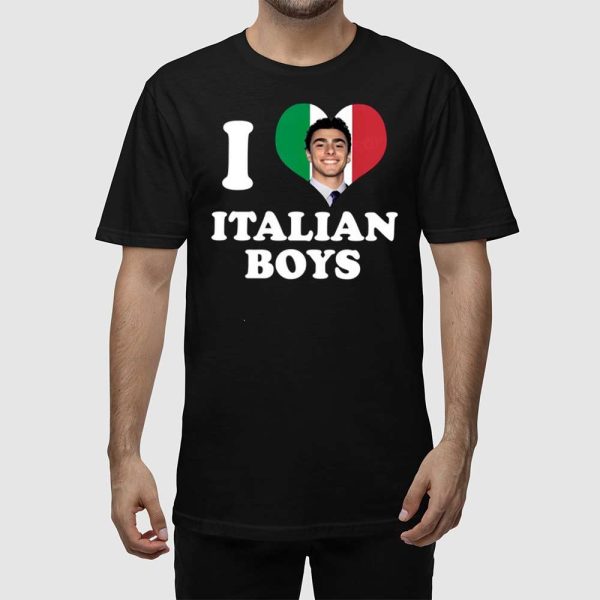 I Love Italian Luigi Mangione Shirt