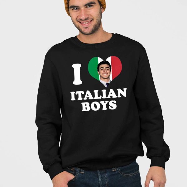 I Love Italian Luigi Mangione Shirt