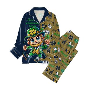 Notre Dame Play Like A Champion Today Pajamas 2