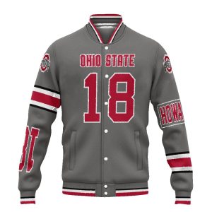 Howard 18 Ohio State Football Unisex Varsity Jacket1