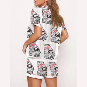 Georgia UGA Pajama Set2