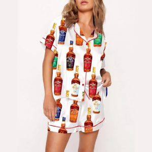 Beer Party Liquor Pajama Set1