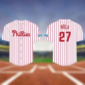 Phillies Independence Blue Cross Aaron Nola Replica Jersey Giveaway 2025 1