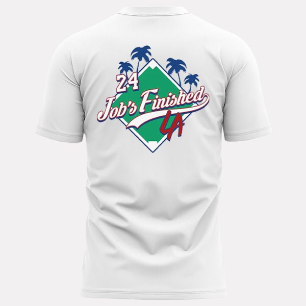 Jack Flaherty Dodgers 24 Job’s Finished LA Shirt