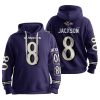 Jackson 8 Baltimore Football Unisex Hoodie