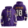 Jefferson 18 Minnesota Football Unisex Hoodie