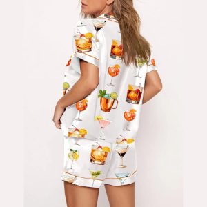 Aperol Spritz Old Fashioned Cocktails Spritz Mojito Pajama Set2