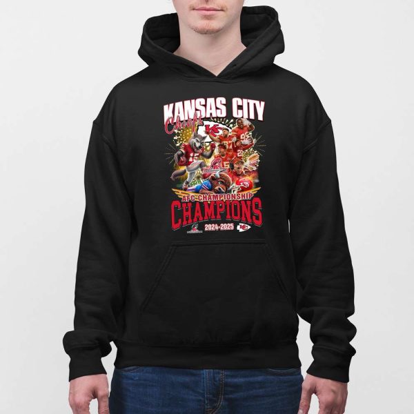 KC Chiefs AFC Champions 2025 Shirt