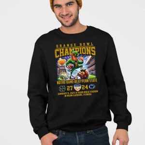 Orange Bowl Champions Notre Dame Beat Penn State 27 24 2025 Shirt 3