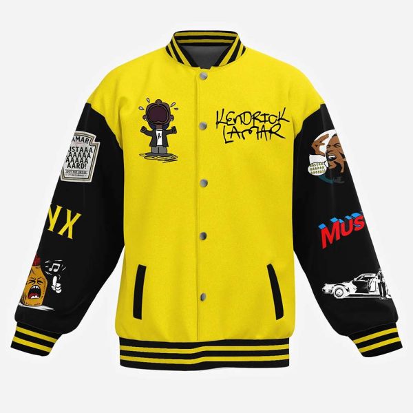 Kendrick Lamar Mustard Not Like Us Goes 1 Baseball Jacket