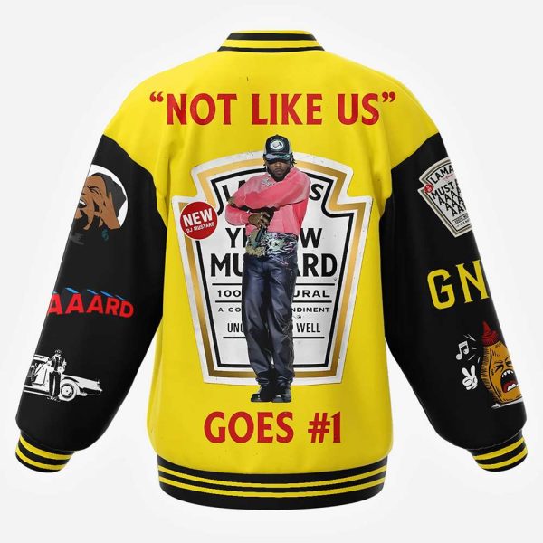 Kendrick Lamar Mustard Not Like Us Goes 1 Baseball Jacket