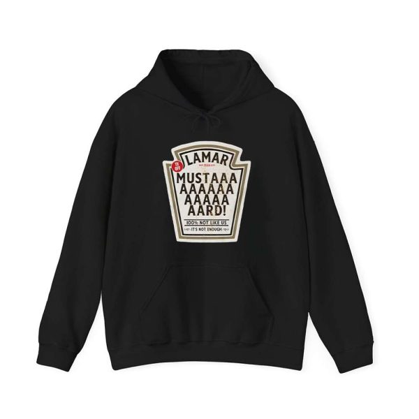 Kendrick Lamar Mustard Rapper Meme Inspired Graphic Sweatshirt