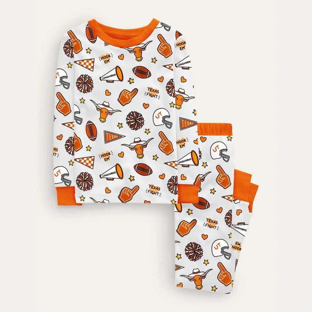 Kid's Longhorns Pajama Set