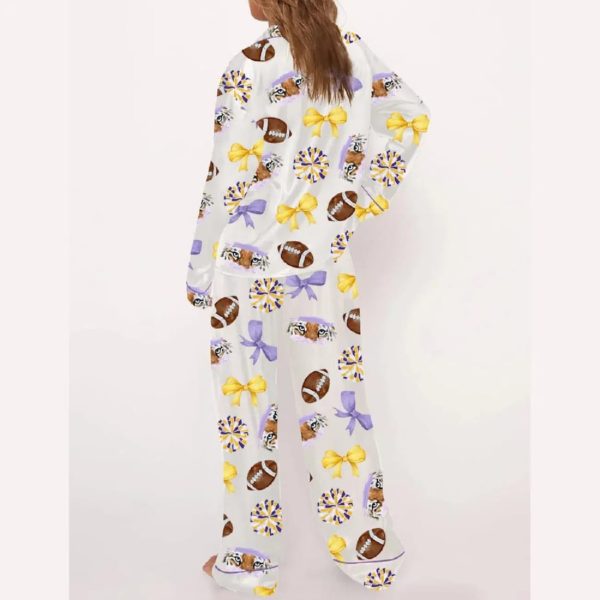 LSU Football Pajama Set