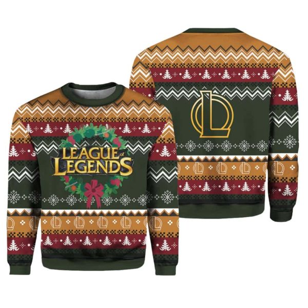 League Of Legends Ugly Christmas Sweater