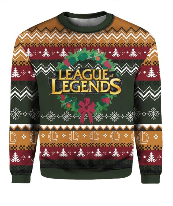 League Of Legends Ugly Christmas Sweater