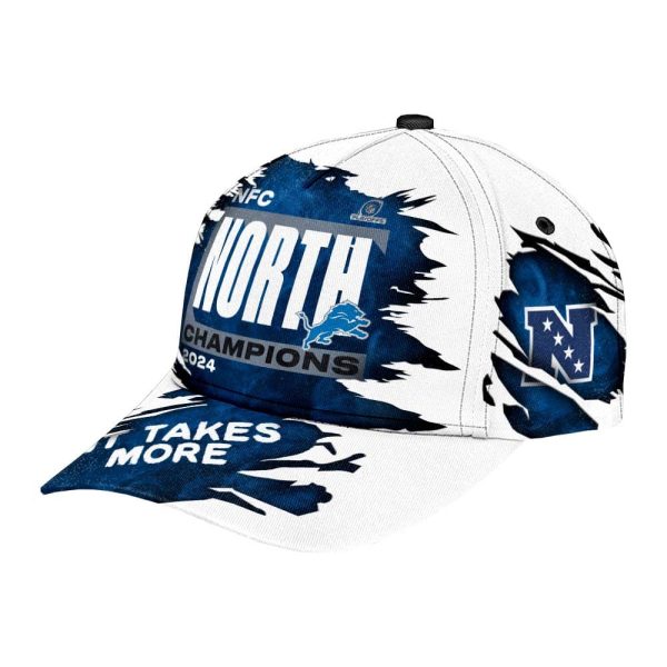 Lions NFC North Champions 2024 It Takes More Classic Cap