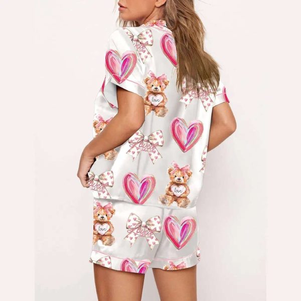 Loved Jesus Valentine’s Day Bear Pajama Set