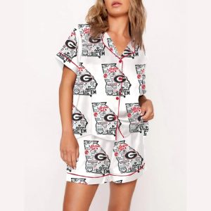 Georgia UGA Pajama Set1