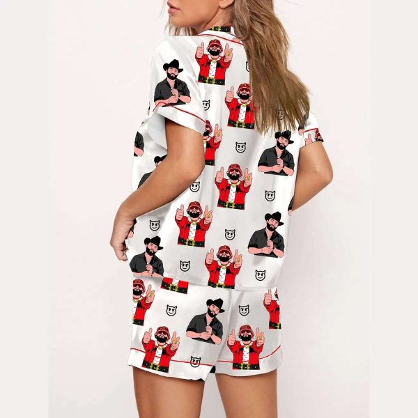 Luis R. Conriquez Trakas Hdspm Print Pajama Set