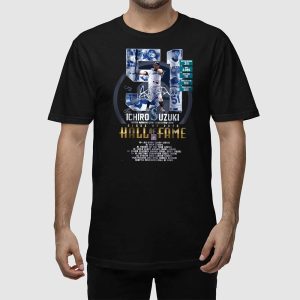 Ichiro Suzuki Mariners Class Of 2025 Hall Of Fame Shirt 2