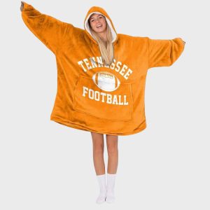 Tennessee Football Unisex Blanket Hoodie 2