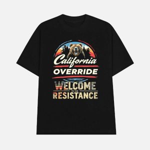 California Override Welcome To The Resistance Shirt 1