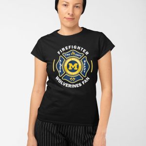 Michigan Football Firefighter Shirt 3