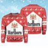 Marlboro Cigarette Ugly Christmas Sweater