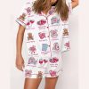 Mental Health Nurse Valentines Day Pajama Set