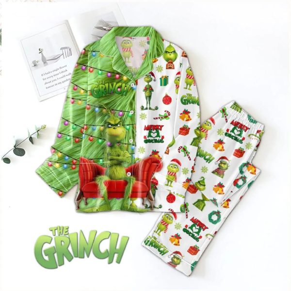 Merry Grnchmas Pajamas Set