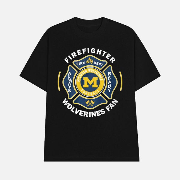 Michigan Football Firefighter Shirt