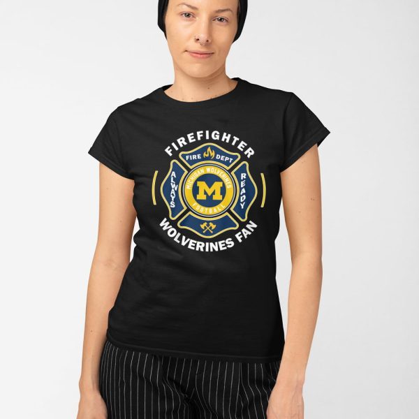 Michigan Football Firefighter Shirt