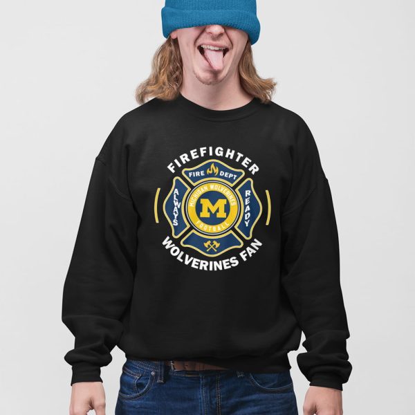 Michigan Football Firefighter Shirt