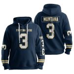 Montana 3 Notre Dame Football Unisex Hoodie