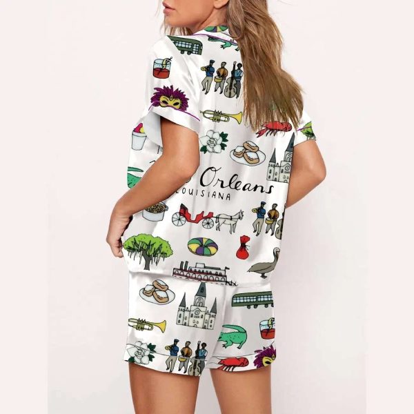 NEW ORLEANS Mardi Gras Pajama Set