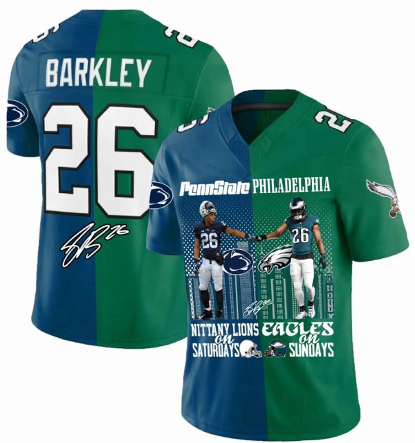 Nittany Lions On Saturday Eagles On Sundays Jersey