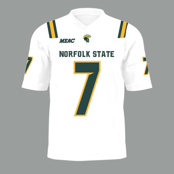 Norfolk State Football Coach Michael Vick Signature Jersey