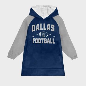 Dallas Football Unisex Blanket Hoodie